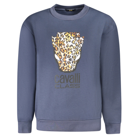 Cavalli Class modrá mikina Roberto Cavalli