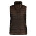 VESTA GANT LIGHT DOWN VEST RICH BROWN