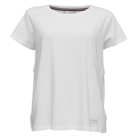 Tommy Hilfiger SHORT SLEEVE T-SHIRT Dámske tričko, biela, veľkosť
