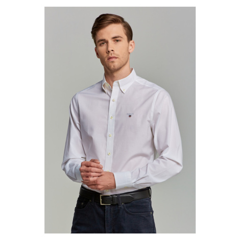 KOŠEĽA GANT SLIM BROADCLOTH BD WHITE