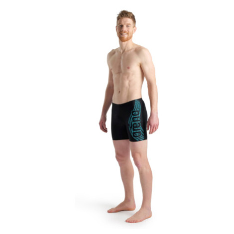 Pánske plavecké plavky ARENA SWIM MID JAMMER GRAPHIC