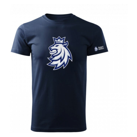 Hokejové reprezentácie detské tričko Czech Republic logo lion navy