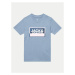 Jack&Jones Junior Tričko Jcologan 12259922 Modrá Regular Fit