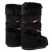 Dámske vysoké zimné topánky MOON BOOT MB ICON FAUX FUR BEADS-N001 BLACK