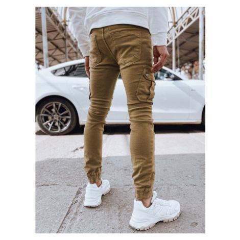 Camel Mens Denim Cargo Pants Dstreet