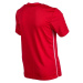 Lotto JERSEY DELTA JR Detské športové tričko, červená, veľkosť