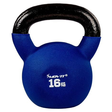 63646  MOVIT Kettlebell činka modrá, 16 kg