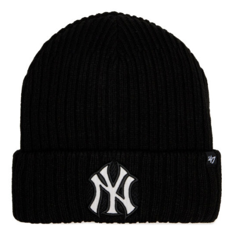 47 Brand Čiapka MLB New York Yankees Thick Cord Logo 47 B-THCCK17ACE-BK Čierna