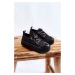 Kids Leather Sneakers BIG STAR KK374059 Black