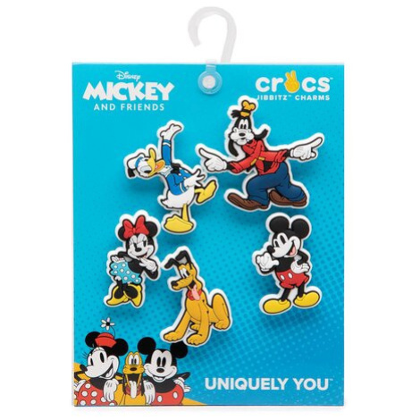 Crocs Ozdoba na topánky Jibbitz™ Disney Mickey & Friends 5 Pack 10010001 Farebná