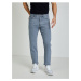 Light Grey Men's Straight Fit Jeans Tom Tailor Denim - Men's