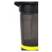 Fitforce SHAKER Plastová fľaša s oceľovou guľôčkou, čierna, veľkosť