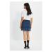 Trendyol Navy Ruffle Skirt
