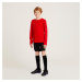 Detský futbalový dres s dlhým rukávom Viralto Club červený