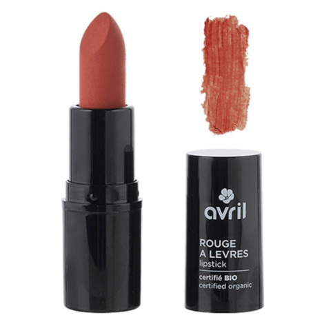 Avril  Organic Certified Lipstick - Terracotta  Líčenie obočia Oranžová