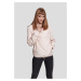 Women's Basic Pull Over Jacket Light Pink