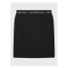 Calvin Klein Jeans Sukňa Punto IG0IG01823 Čierna Slim Fit