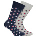 Ponožky CHAMPION CREW SOCKS ALLOVER C FASHION 2kusy modré šedé Farba: Modrá