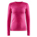 Women's T-shirt Craft Core Dry Active Comfort LS Pink