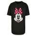 Merchcode Tričko 'Disney 100 Minnie Smiles'  lososová / ohnivo červená / čierna / biela