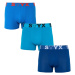 3PACK pánske boxerky Styx športová guma modré (G9676869)