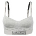 Calvin Klein REIMAGINED HERITAGE-LGHT LINED BRALETTE Dámska podprsenka, sivá, veľkosť
