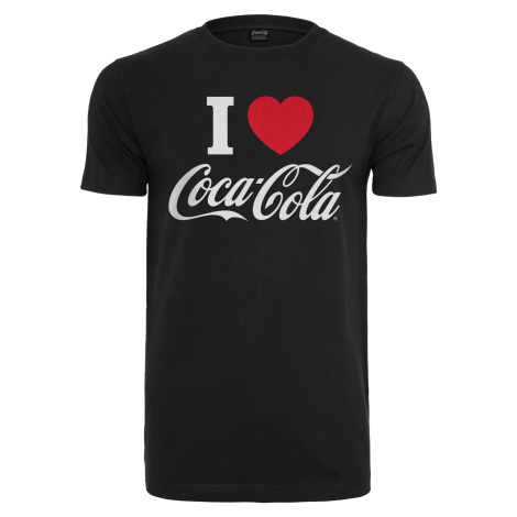 Men's T-shirt I Love Coca Cola black