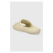Šľapky Crocs Classic Sandal dámske, béžová farba, 206121