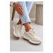 Verilisse sports sneakers made of eco-leather beige