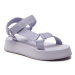 Calvin Klein Jeans Sandále Sandal Velcro Webbing In Mtl YW0YW01480 Fialová