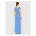 Rinascimento Večerné šaty CFC0018405002 Modrá Regular Fit