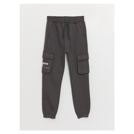 LC Waikiki Boys' Cargo Sweatpants with Elastic Waist