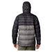 SIVO-ČIERNA PÁNSKA ZIMNÁ PREŠÍVANÁ BUNDA COLUMBIA BUCK BUTTE II INSULATED HOODED JACKET 20868820