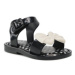 Melissa Sandále Mini Melissa Mar Sandal Prince 33473 Čierna