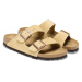 Birkenstock Arizona Suede Leather Latte Cream Regular Fit