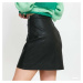 Sukňa JJXX Rowe Short Faux Leather Skirt Black