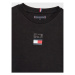 Tommy Hilfiger Tričko Flag KB0KB08033 D Čierna Regular Fit