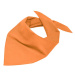 Myrtle beach Trojuholníková šatka MB6524 Orange