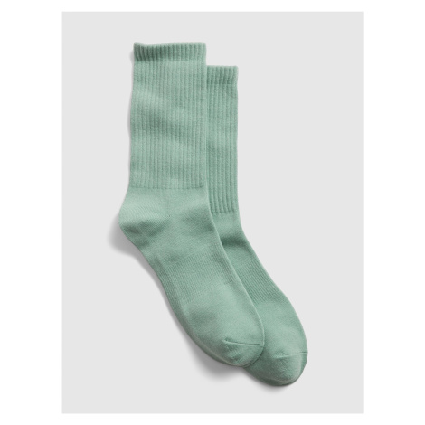 Zelené pánské ponožky athletic crew socks GAP