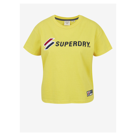 Superdry T-Shirt Sportstyle Graphic Boxes Tee - Women