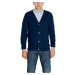 Jack & Jones  JJEEMIL KNIT BUTTON CARDIGAN NOOS 12257492  Vesty bez rukávov/Cardigany Modrá