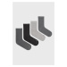 Ponožky United Colors of Benetton (4-pak) dámske, šedá farba