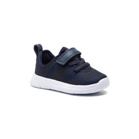 Clarks Sneakersy Ath Flux T 261412696 Tmavomodrá