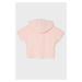 Detské bavlnené tričko Mayoral ružová farba,