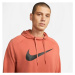 Nike DRY HOODIE PO SWOOSH Pánska tepláková mikina, oranžová, veľkosť
