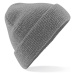 Beechfield Pánska pletená čiapka B407 Graphite Grey