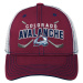 Colorado Avalanche detská čiapka baseballová šiltovka Lockup Meshback Adjustable