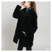 Bunda Urban Classics Ladies Oversized Sherpa Coat Black