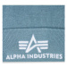 Alpha Industries Čiapka 3D Beanie 168910 Modrá