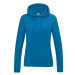 Just Hoods Dámska mikina s kapucňou JH001F Sapphire Blue